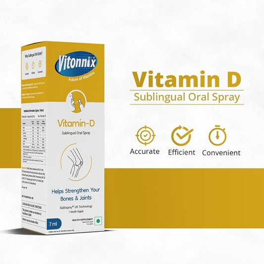 Vitonnix Vitamin D Sublingual Oral Spray