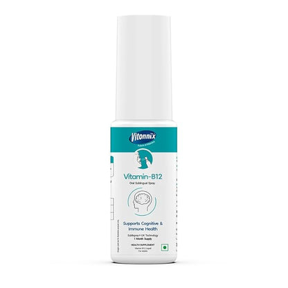 Vitonnix Vitamin B12 Sublingual Oral Spray for Men & Women