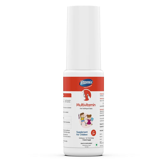 Vitonnix Multivitamin Sublingual Oral Spray : Ages 3+ (Kids)