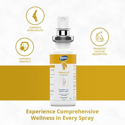 Vitonnix Vitamin D Sublingual Oral Spray