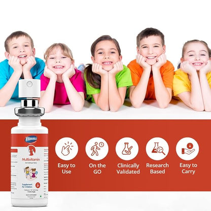 Vitonnix Multivitamin Sublingual Oral Spray : Ages 3+ (Kids)